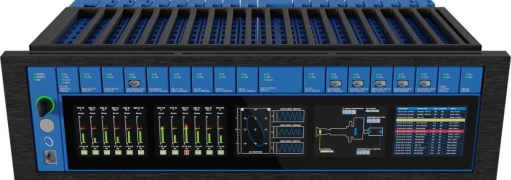Orbit 60工业状态监测与保护系统机架，展示多通道振动分析与设备健康监测功能