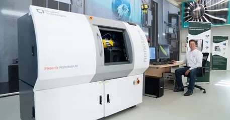 Waygate Technologies Phoenix Nanotom 工业CT无损检测系统，基于AI的高精度射线与CT检测，用于工业零部件缺陷分析与资产完整性评估