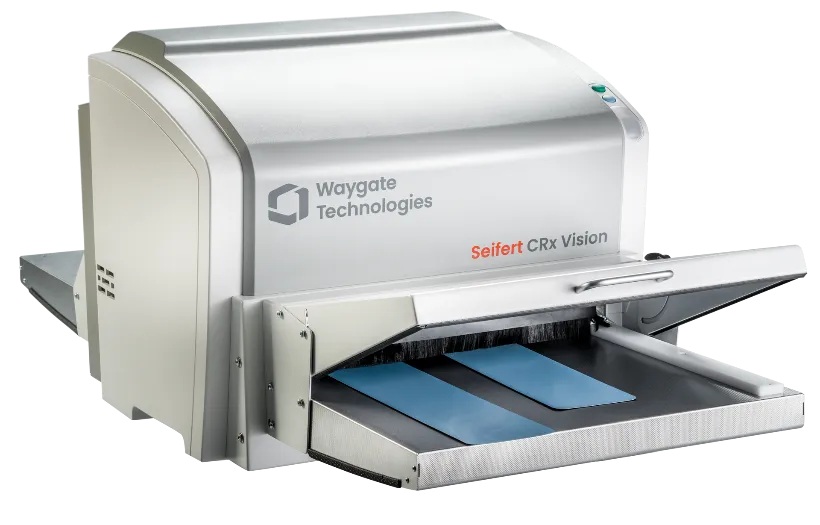 Waygate Technologies Seifert CRxVision工业CR扫描系统设备图，用于无损检测数字射线成像